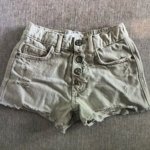 Stylish Kids Distressed Denim Shorts